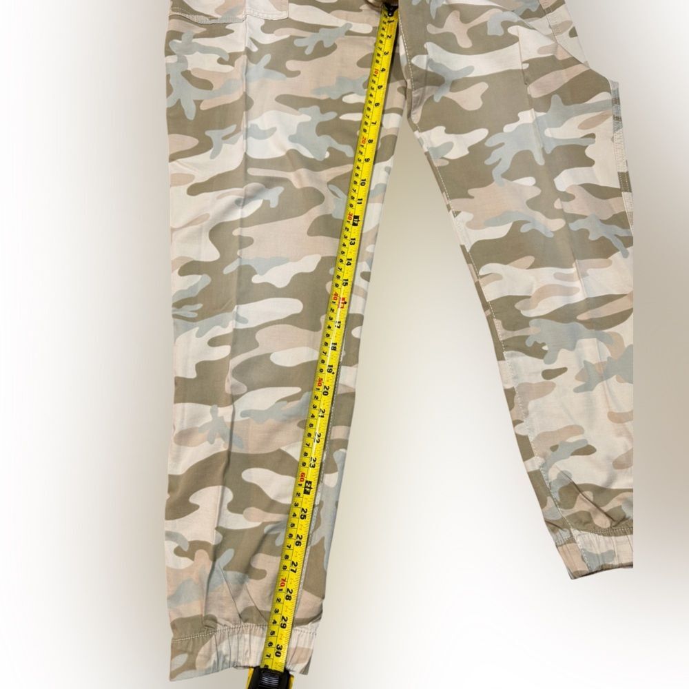 Gap Girlfriend Utility Joggers Light Camo Cargo Pants Size 12 Tall Y2K Aesthetic - Picture 7 of 13